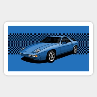 The cool german GT Sports Car Sticker